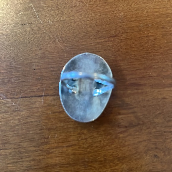 Turquoise Silver Ring - Picture 4 of 4